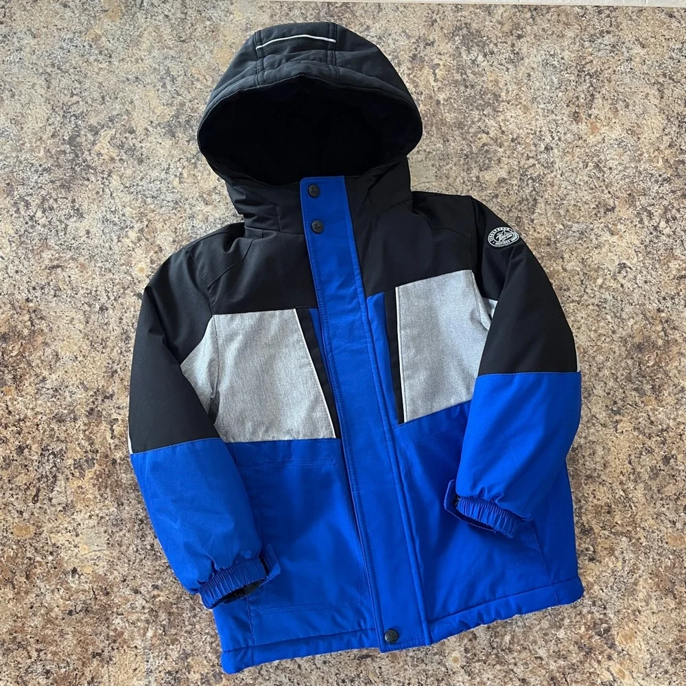 ZeroXposur Boys 3-in-1 All Seasons Multi-Functional Colorblock Jacket Small 6/7